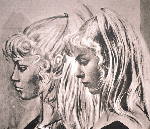 640x550 Revealed The Woman Who Inspired Pablo Picasso And Brigitte Bardot - Picasso Girl Sketch