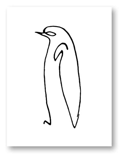 425x536 Penguin - Picasso Horse Sketch