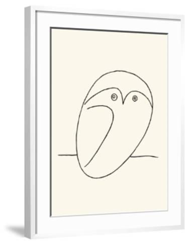376x488 Owl Serigraph By Pablo Picasso - Picasso Owl Sketch