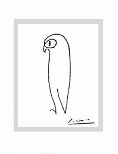 236x307 38 Best Picasso Images - Picasso Owl Sketch