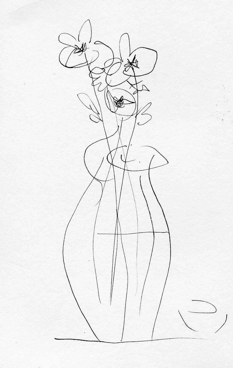 993x1568 Picasso Prints - Picasso Sketch Prints