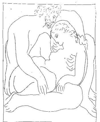 350x425 Related Picassos - Picasso Sketch Prints