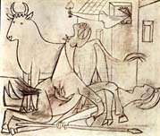 179x152 Guernica - Picasso Sketches