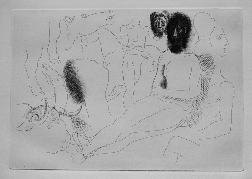 850x605 Picasso Women - Picasso Sketches Original