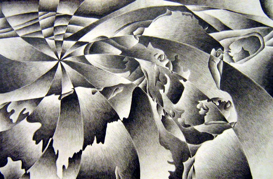 955x625 Shattered Drawing Art Room Online - Picasso Sketches Value