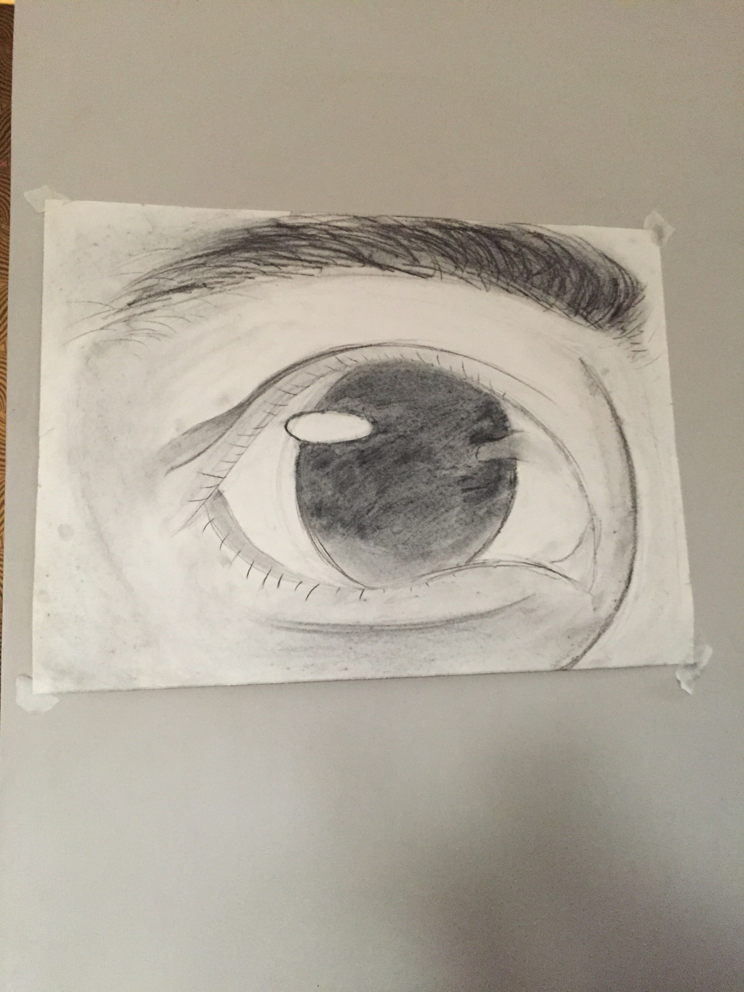 2448x3264 Week 1 Drawing Skill Extra Work Pick An Eye From The Previous - Pick Sketch