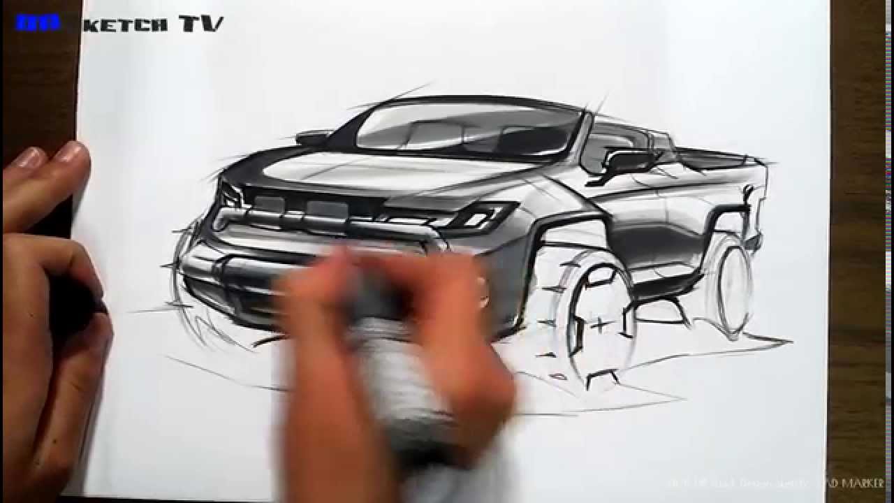 1280x720 Tv Sketch - Pick Up Sketch