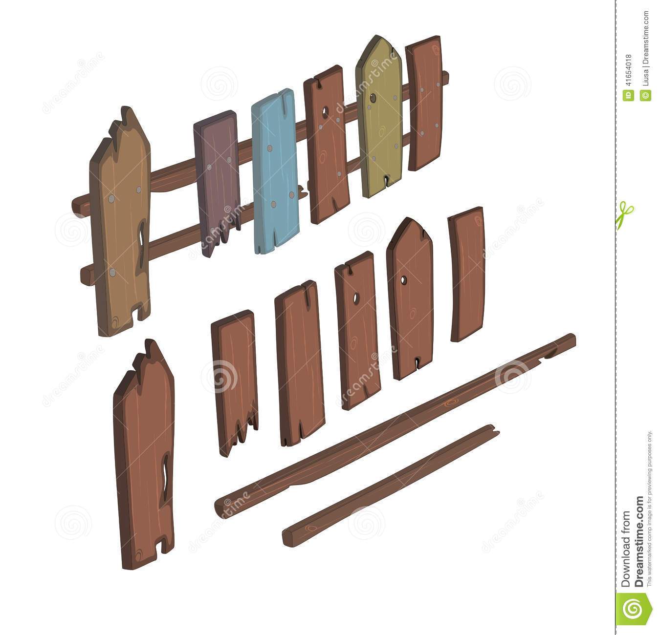 1348x1300 Sketch Of Picket Fence And Gate - Picket Fence Sketch