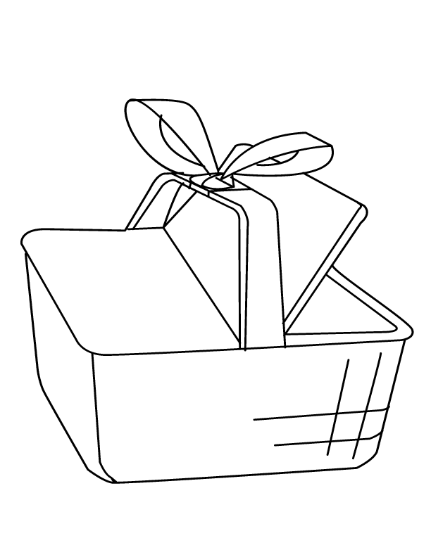 612x792 Drawn Basket Picnic Basket - Picnic Basket Sketch