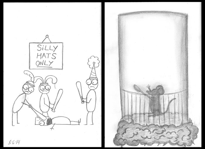 700x509 Daily Sketches (Week 12 Roundup) - Picnic Scene Sketch