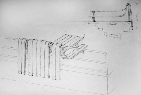 600x405 Liquid Picnic Table Colossal - Picnic Table Sketch