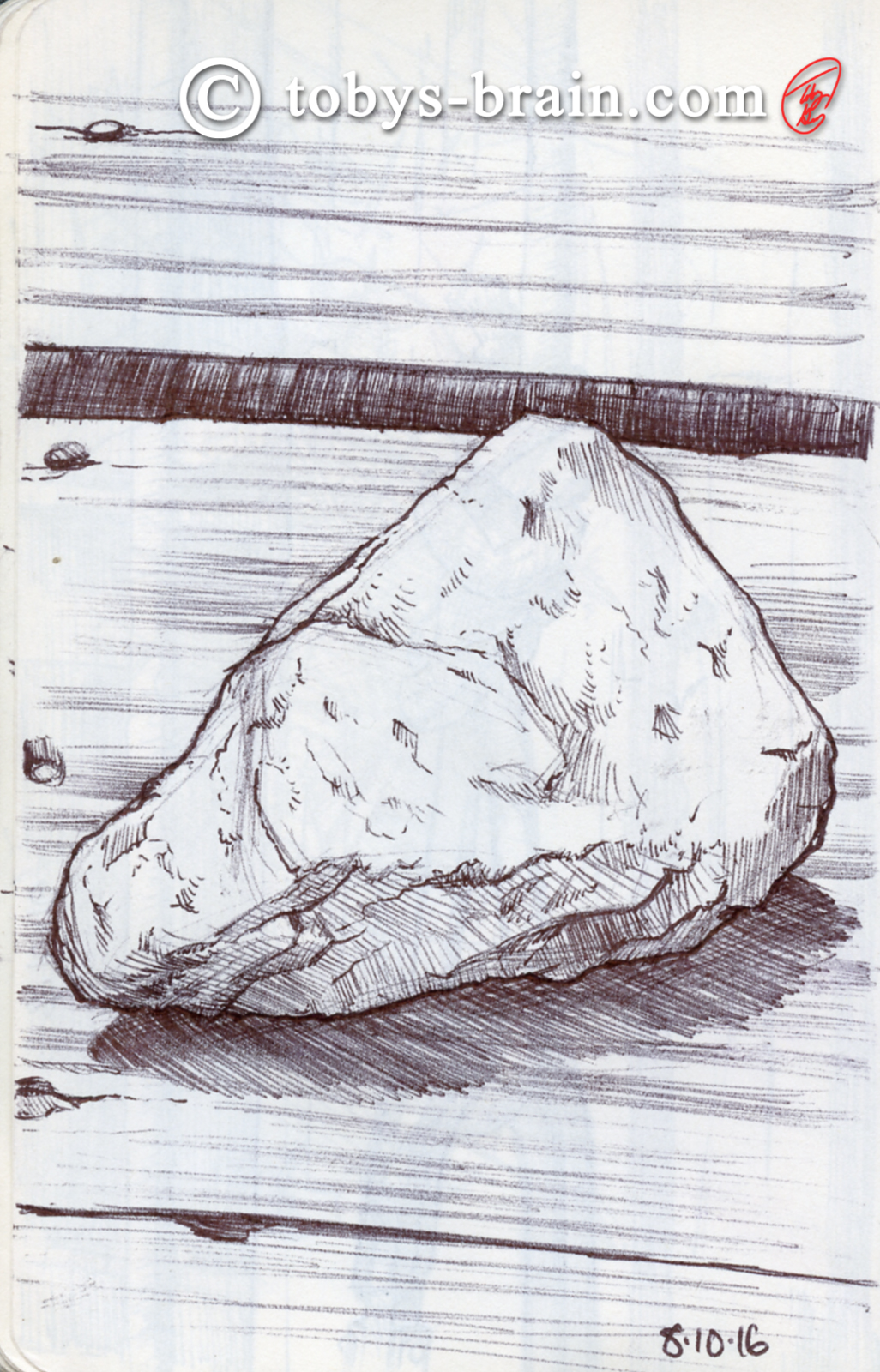 1026x1600 Moleskin Sketch - Picnic Table Sketch