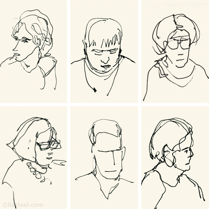 700x700 Sketching People My Strategy - Picture For Sketching