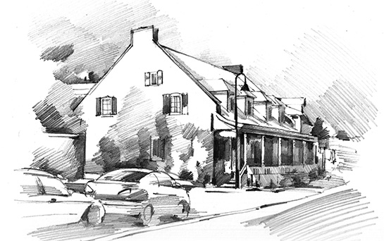 545x342 Urban Sketching In Perspective Syn Studio Art School In Montreal - Picture For Sketching