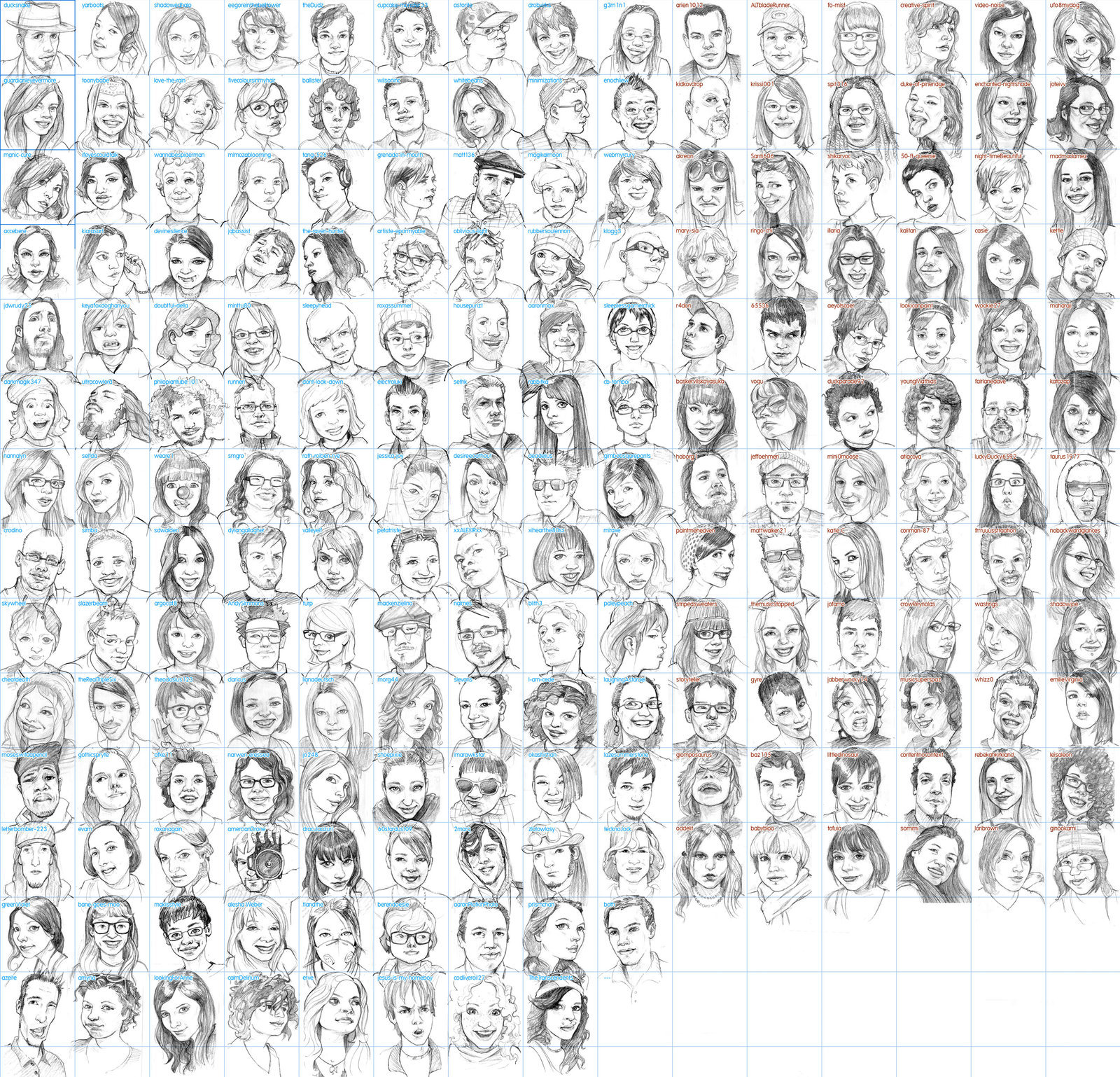 1600x1538 Damp Sketch V5 197 Faces By Jasinski - Pictures Of Sketch Of Faces