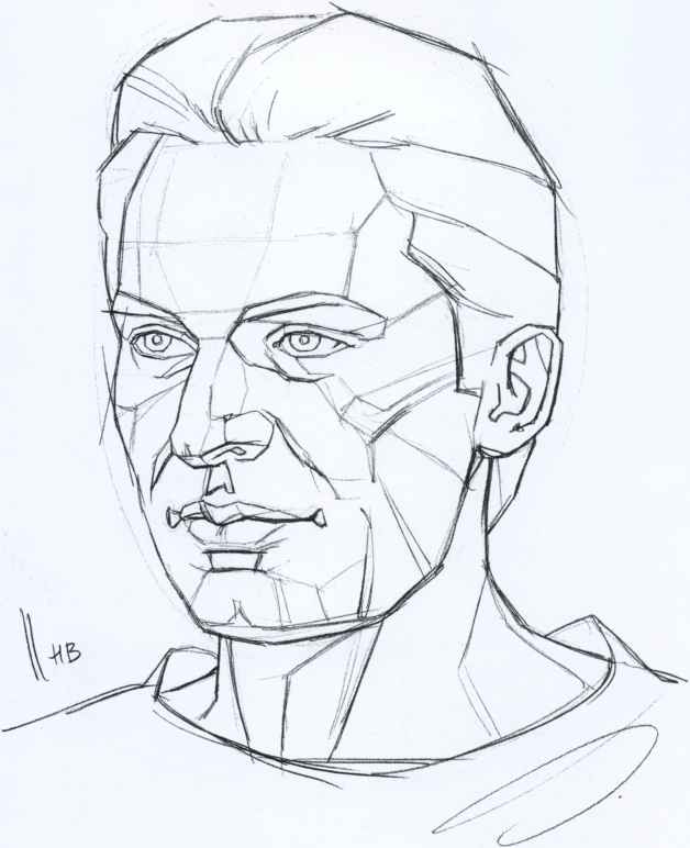 628x772 Method - Pictures Of Sketch Of Faces