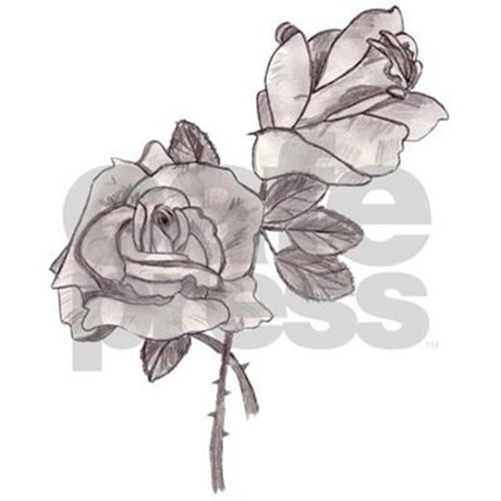 460x460 Sketched Roses Baseball Cap By Maidenvoyage - Pictures Of Sketched Roses