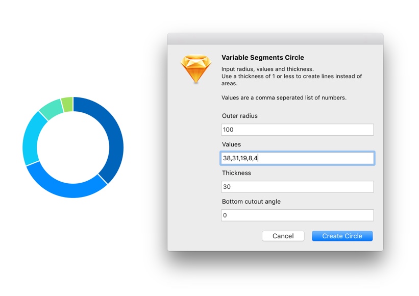821x580 Designing Data With Sketch - Pie Chart Sketch