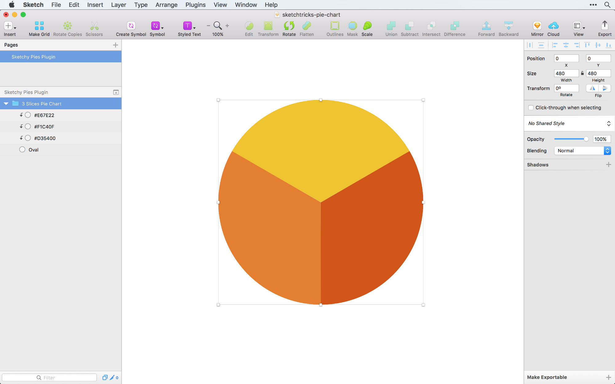 2000x1250 Creating A Pie Chart In Sketch The Right Way Sketch Tricks Medium - Pie Sketch