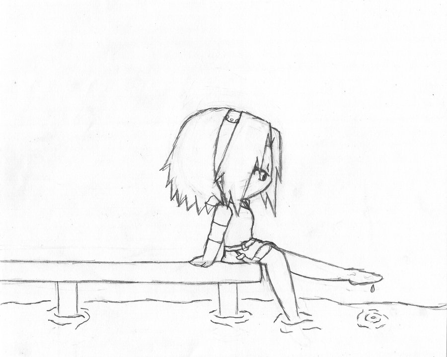 900x719 Sakura - Pier Sketch