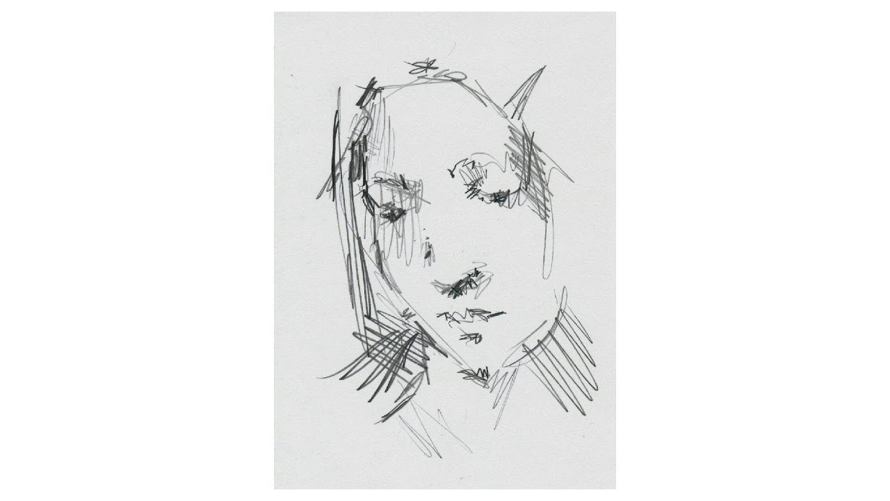 1280x720 Drawing - Pieta Sketch