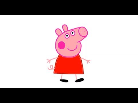 480x360 Itsy Artist - Pig Cartoon Sketch