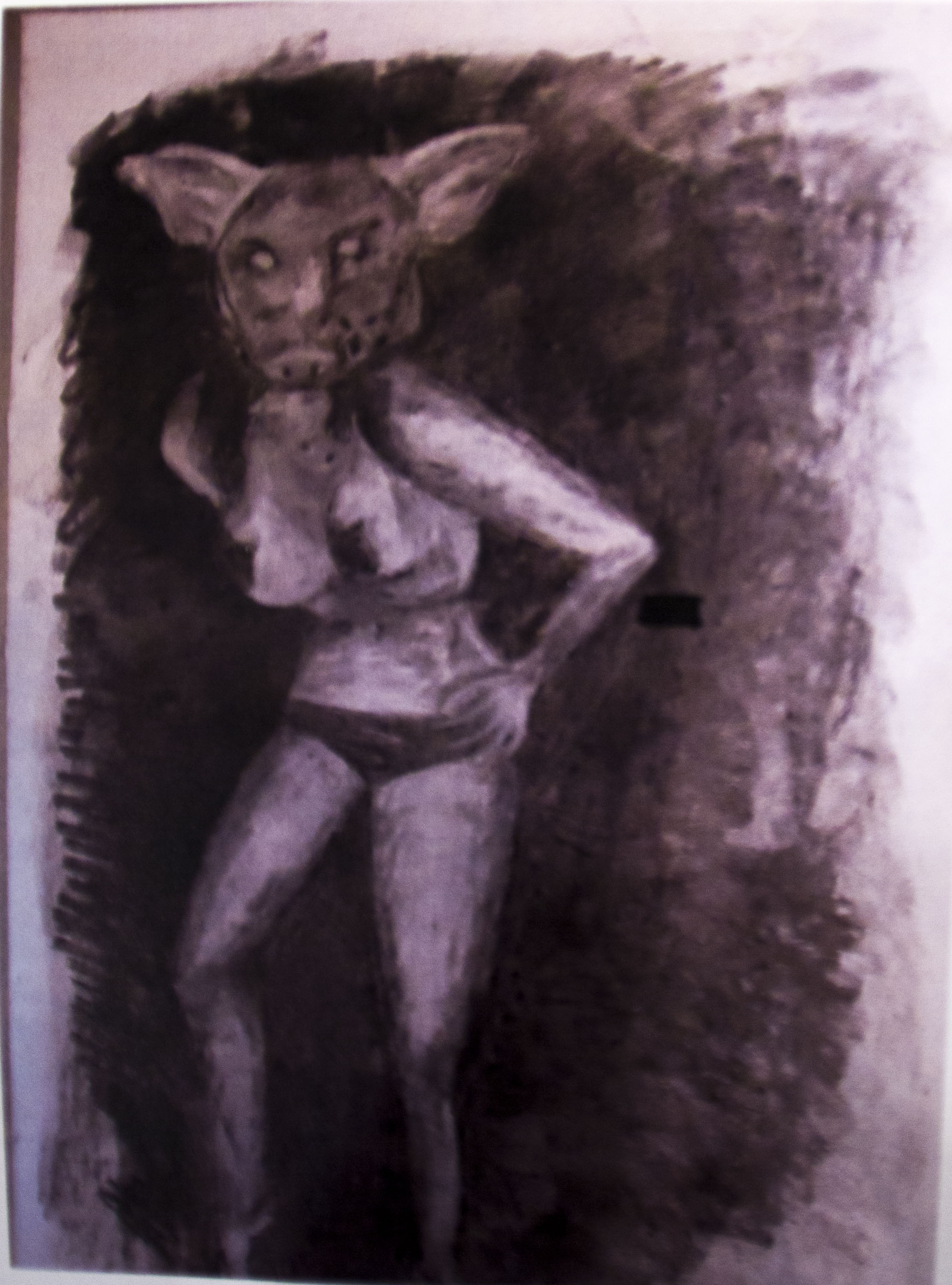 2082x2809 Shame My Drawings - Pig Head Sketch