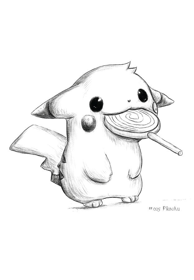 Pikachu Sketch Drawing at PaintingValley.com | Explore collection of ...