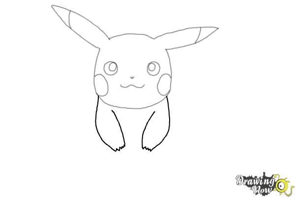 600x400 How To Draw Pikachu - Pikachu Sketch Drawing