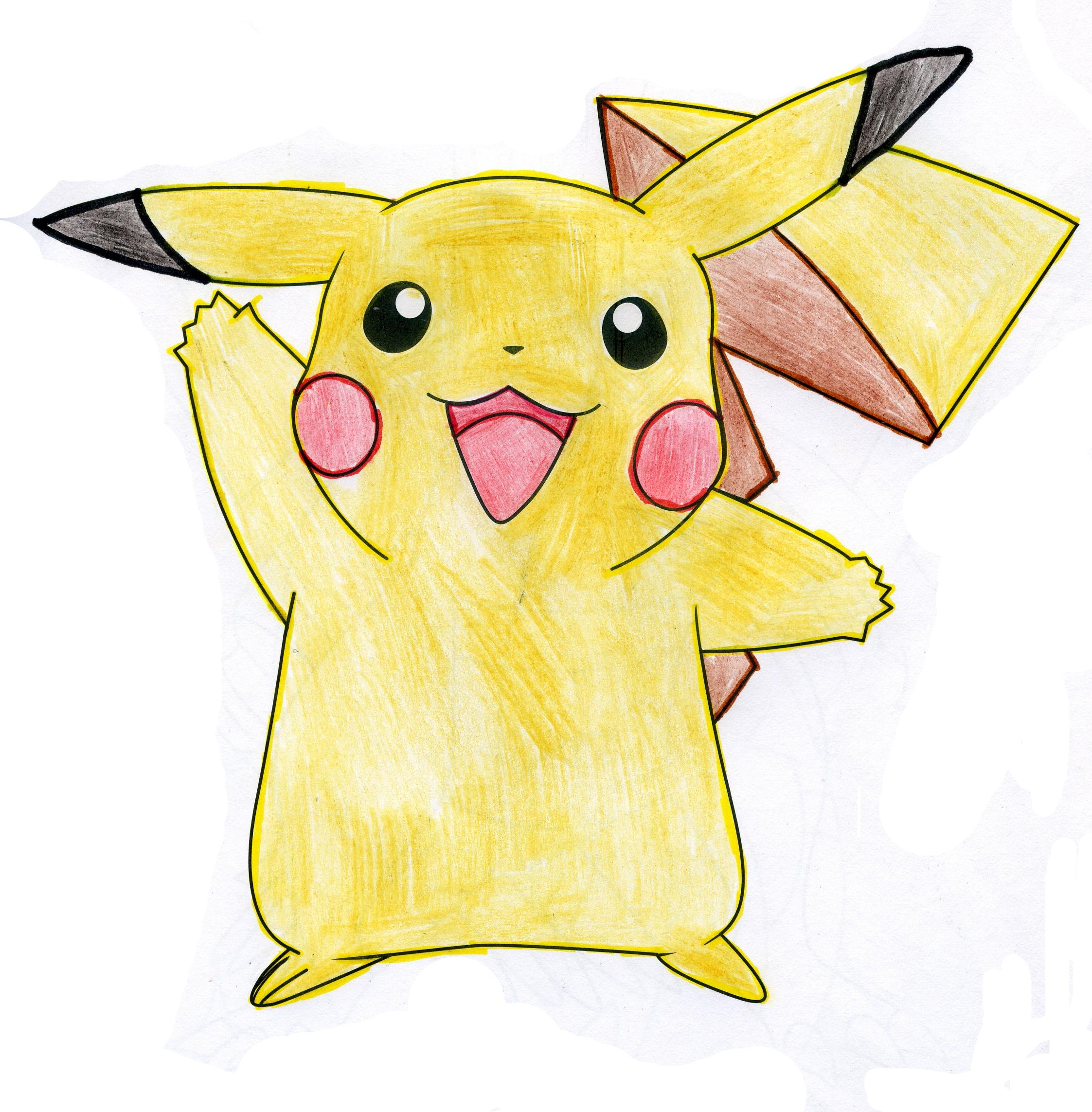 Pictures Of Pikachu Drawings