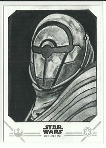 215x300 Topps Star Wars Rogue One Series 2 Jedha Pilgrim Sketch Card By - Pilgrim Sketch