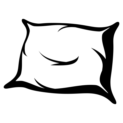 500x500 Free Vectors Pillow Sketch And Lets Go For A Sleep Free Vector - Pillow Sketch