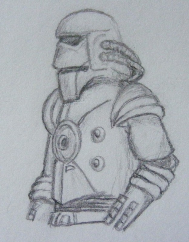 624x800 Tie Fighter Pilot Sketch - Pilot Sketch
