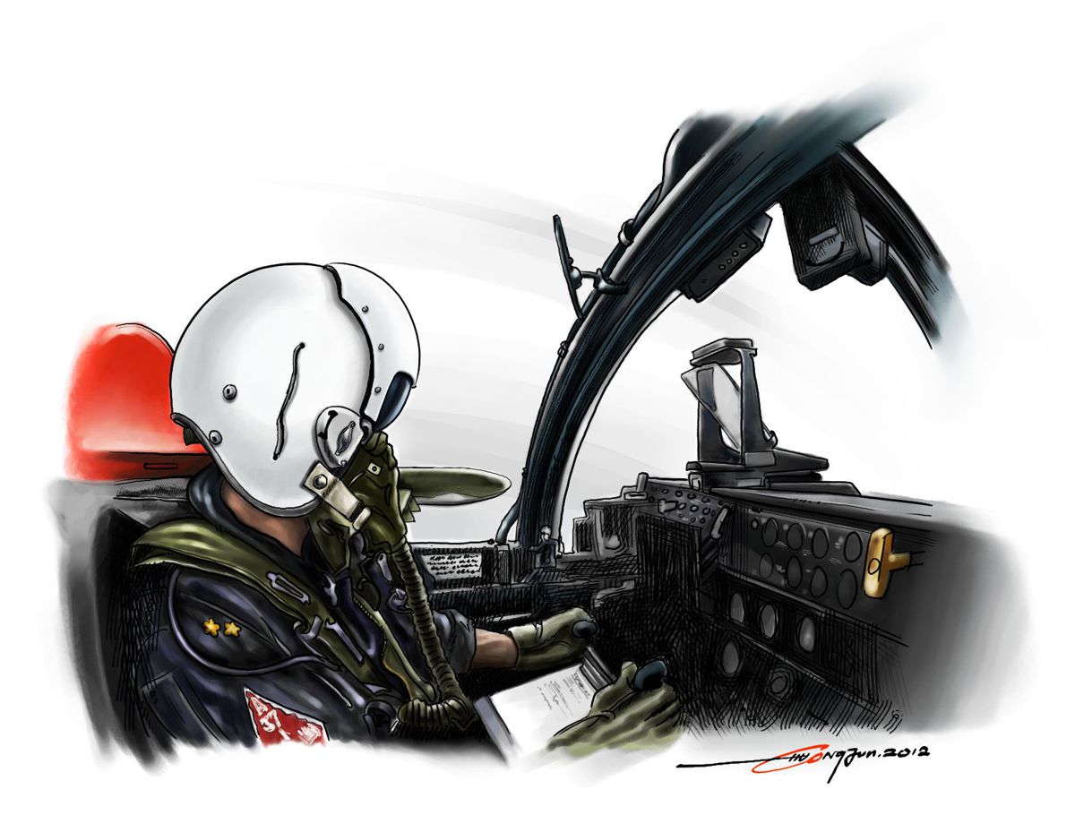 1200x910 Vnaf A 37 Pilot Ih Flight Sketch - Pilot Sketch