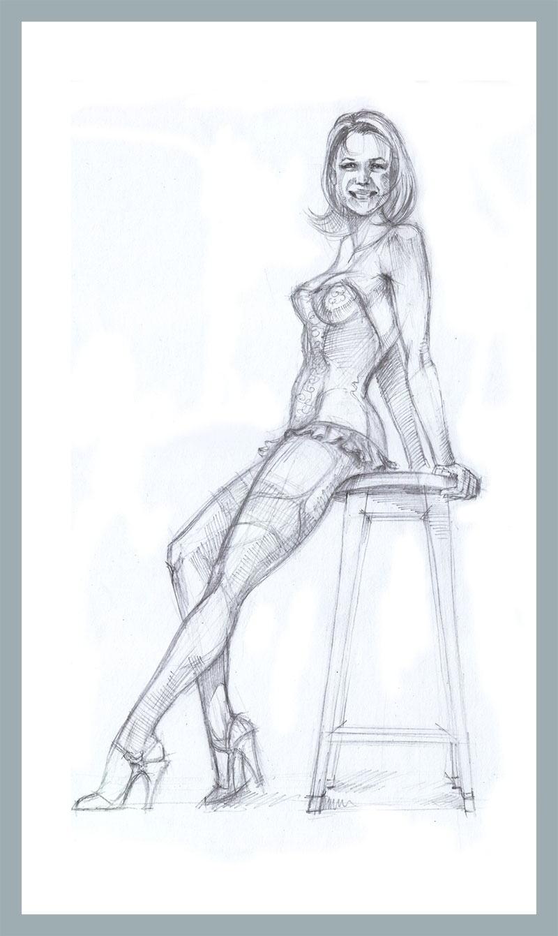 800x1341 Pin Up Sketch - Pin Up Sketch