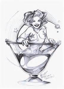 216x300 Slutty Pin Up Girl Sketches - Pin Up Sketch