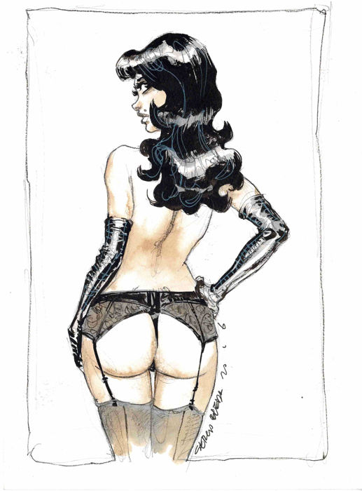 517x700 Bleda, Sergio - Pin Up Sketch