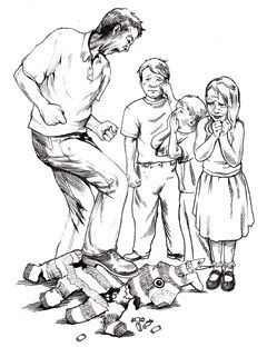 240x312 How To Open A Pinanta - Pinata Sketch