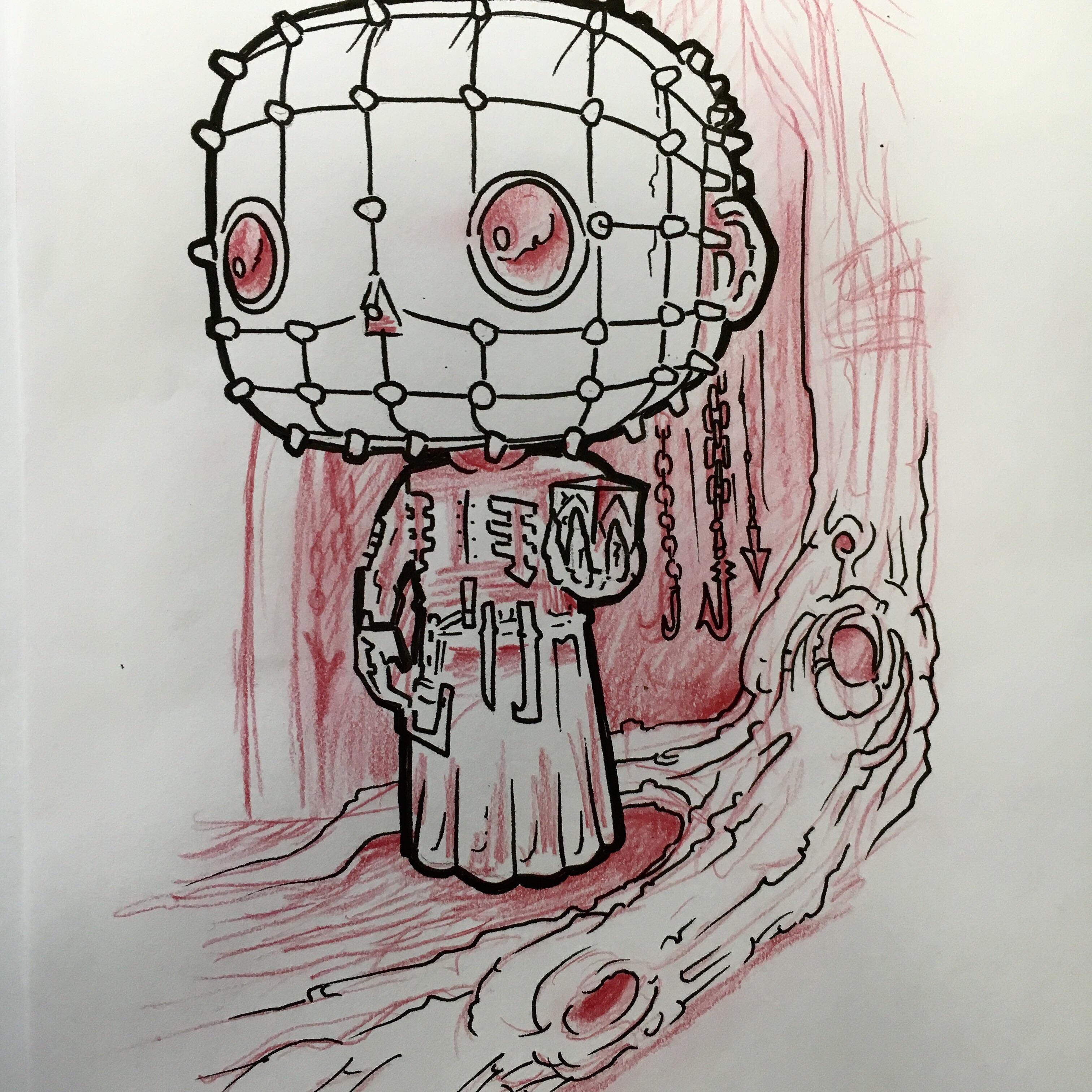 3024x3024 Pinhead Pop Sketch Funkopop - Pinhead Sketch