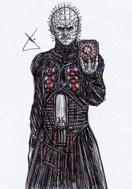 442x634 Pinhead Sketch By Rodwolf - Pinhead Sketch