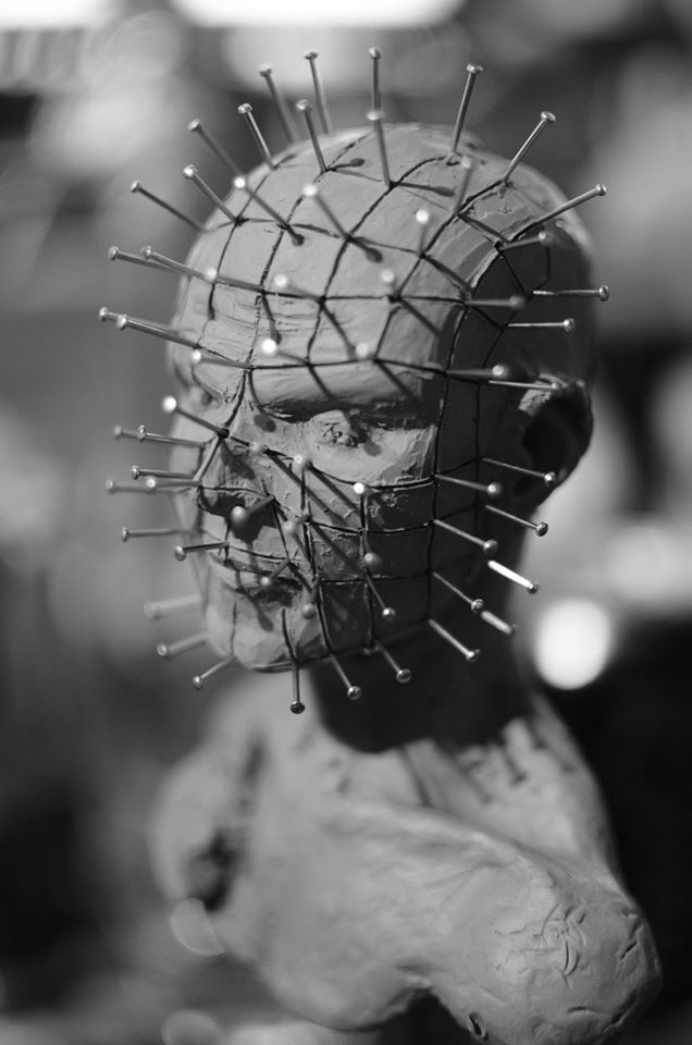 636x960 The Dark - Pinhead Sketch