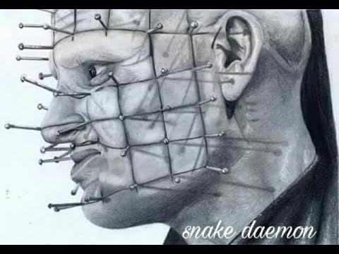 480x360 Drawing Horror - Pinhead Sketch