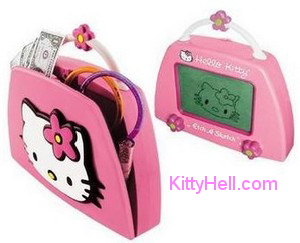300x243 Hello Kitty Etch A Sketch Purse Hello Kitty Hell - Pink Etch A Sketch