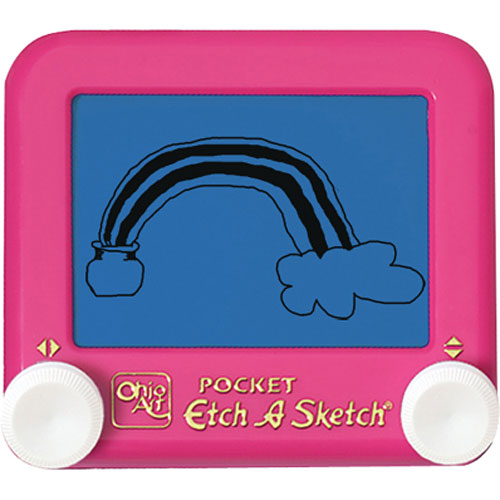 500x500 Hot Pocket Etch A Sketch - Pink Etch A Sketch