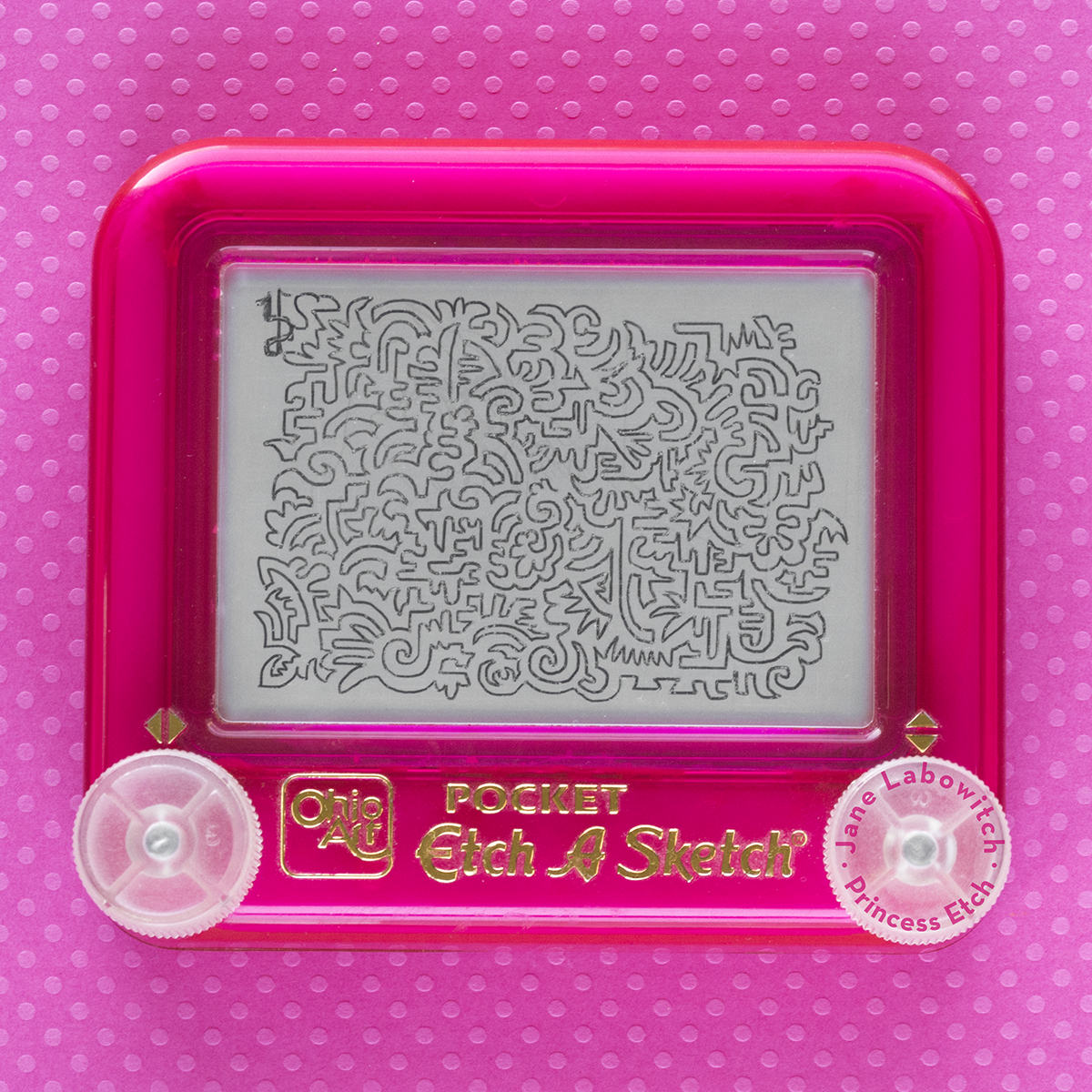 1200x1200 Pink Etch A Sketch Doodle Etchasketch - Pink Etch A Sketch