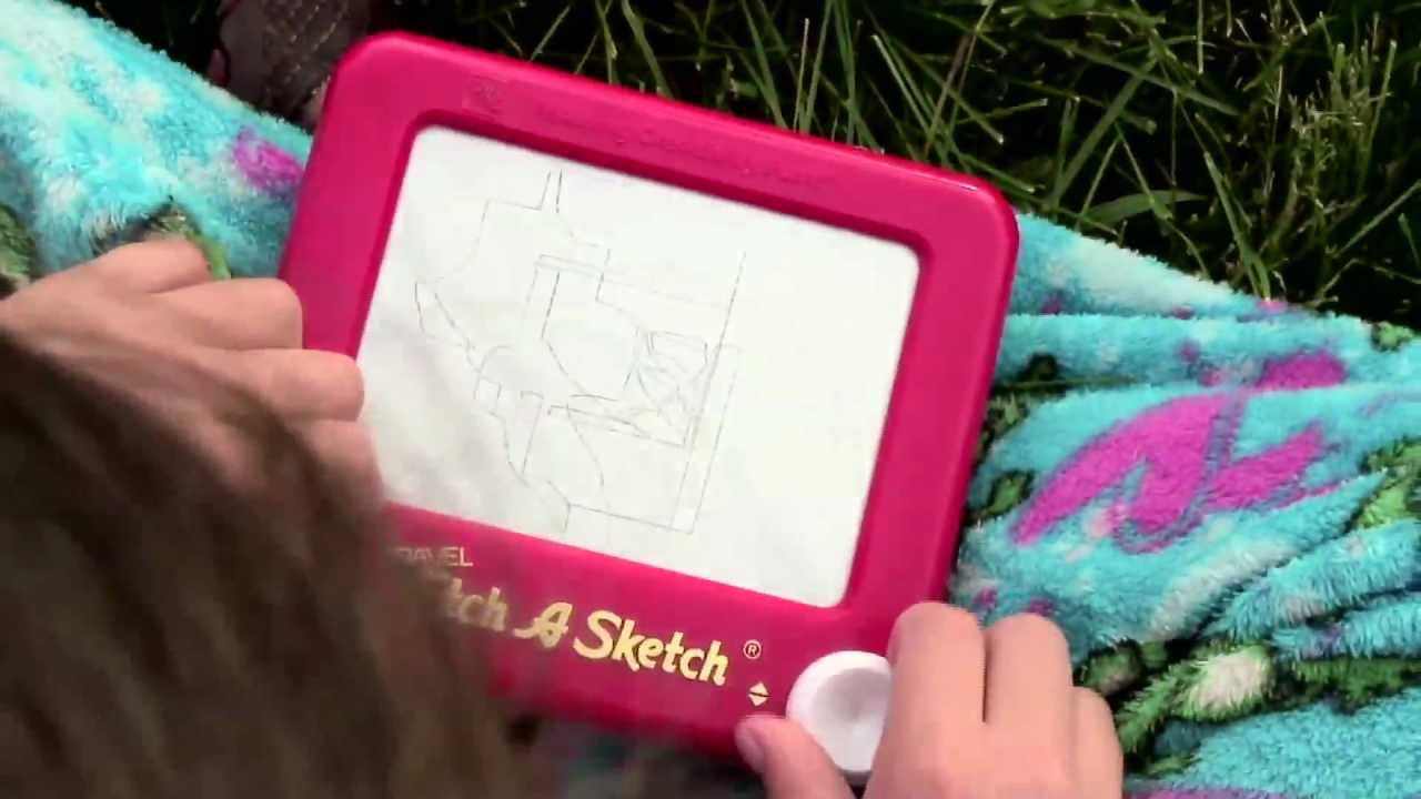 1280x720 This Is How I Play With The Etch A Sketch - Pink Etch A Sketch