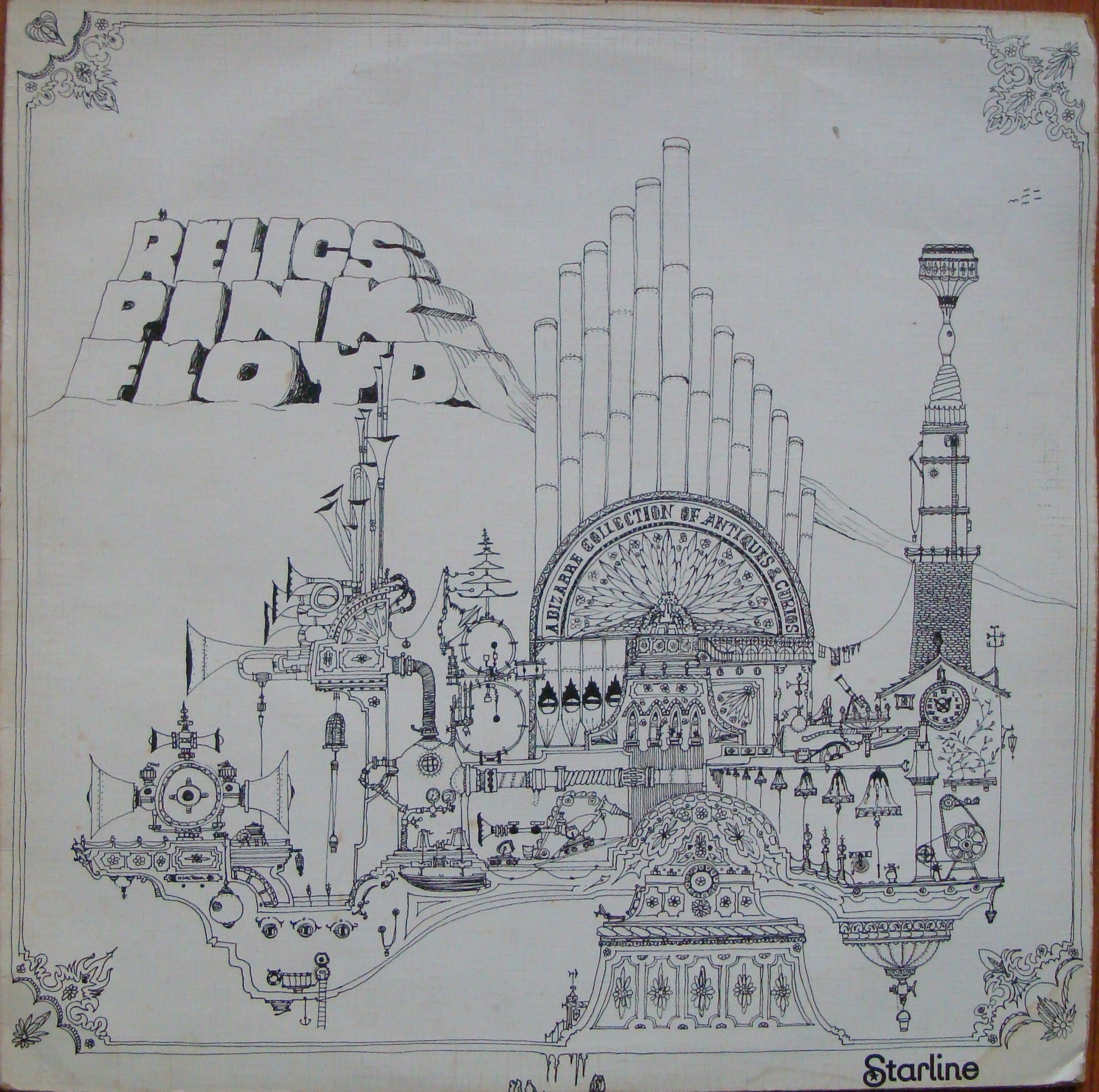 2174x2160 Pink Floyd - Pink Floyd Sketch