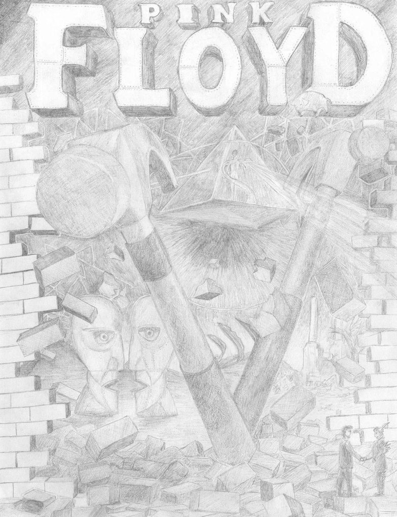 783x1021 The World Of Pink Floyd By Uberkid64 - Pink Floyd Sketch