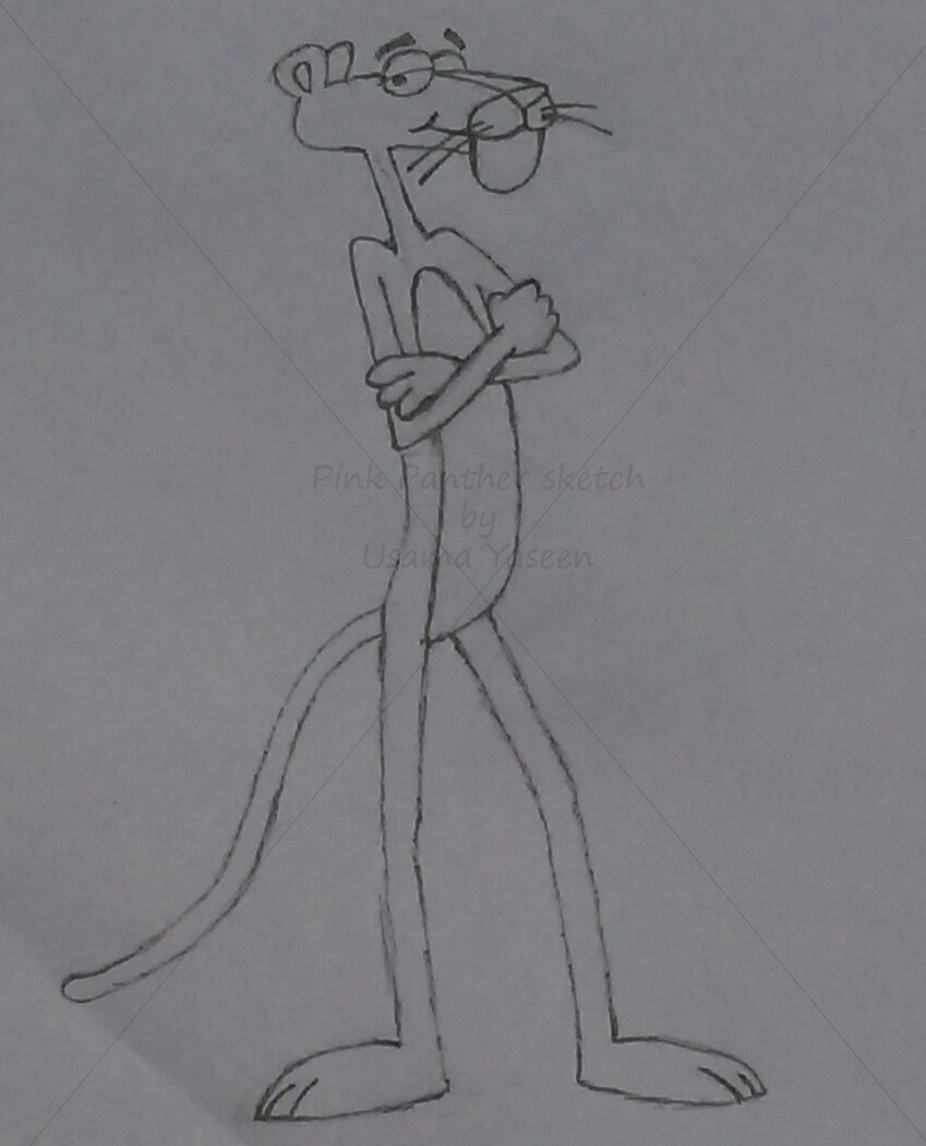 849x1051 Pink Panther Sketch On Behance - Pink Panther Sketch