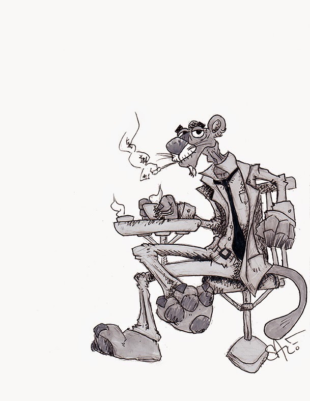 609x788 Sketch Lottery! Pink Panther - Pink Panther Sketch